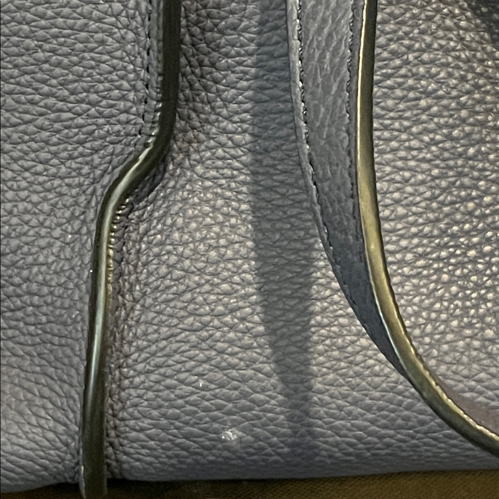 Tod’s Double T Ring Leather 2-Way Tote Bag Navy Blue - Picture 9 of 15